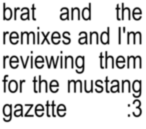 brat for the Mustang Gazette