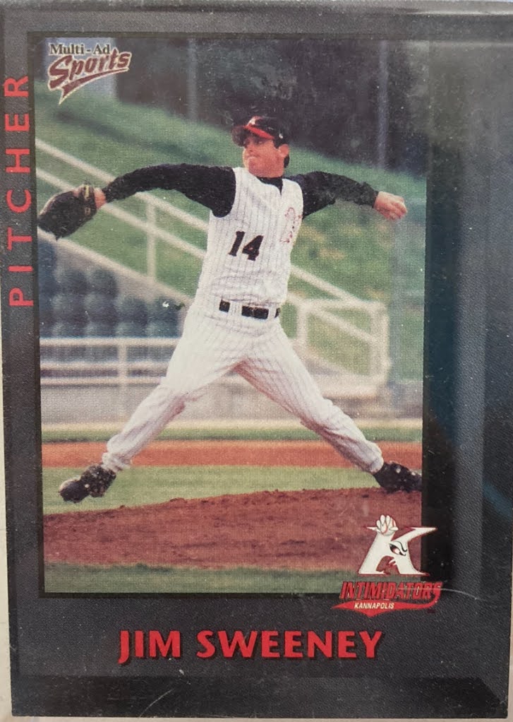 Jim Sweeney baseball card 