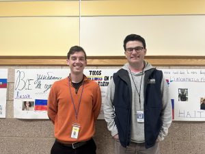 EL teachers Nate Cameron and Joey O'Connor