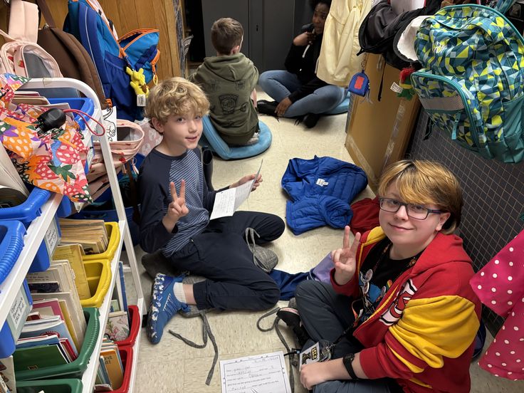 Senior Ian Kelliher with his pen pal