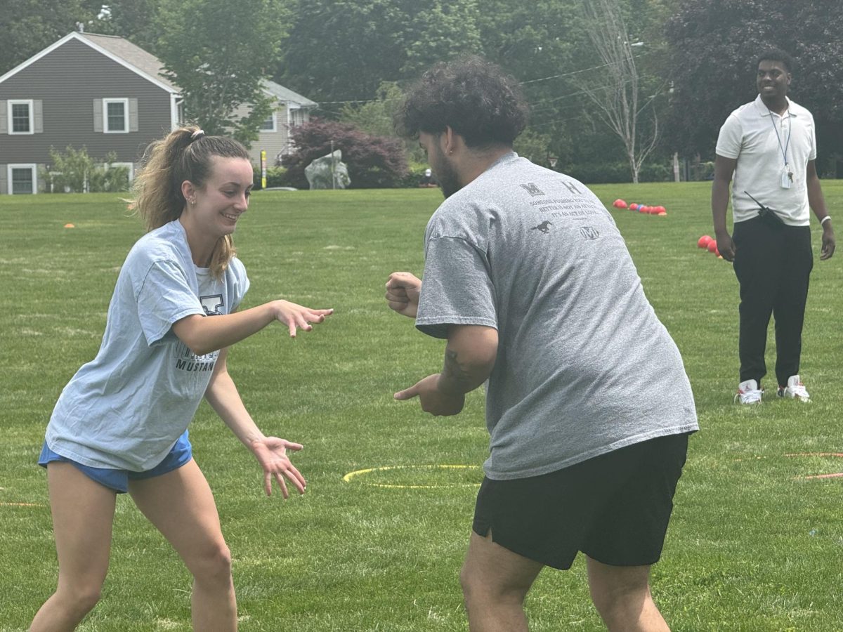 An intense game of rock, paper, and scissors