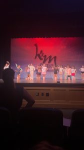 Instructor Erin Caster's primary class rehearsing for recital last June