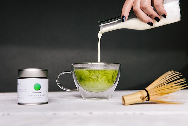 Matcha can be used in many ways, and is often prepared with a whisk.