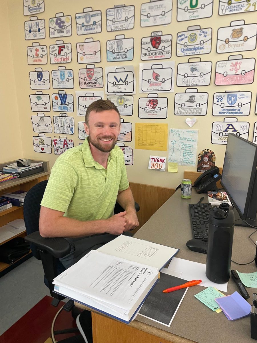 Stephen Burrill, Math and Accounting Teacher