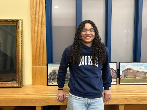 Freshman Yasmin Santos usually spends Thanksgiving with her family.