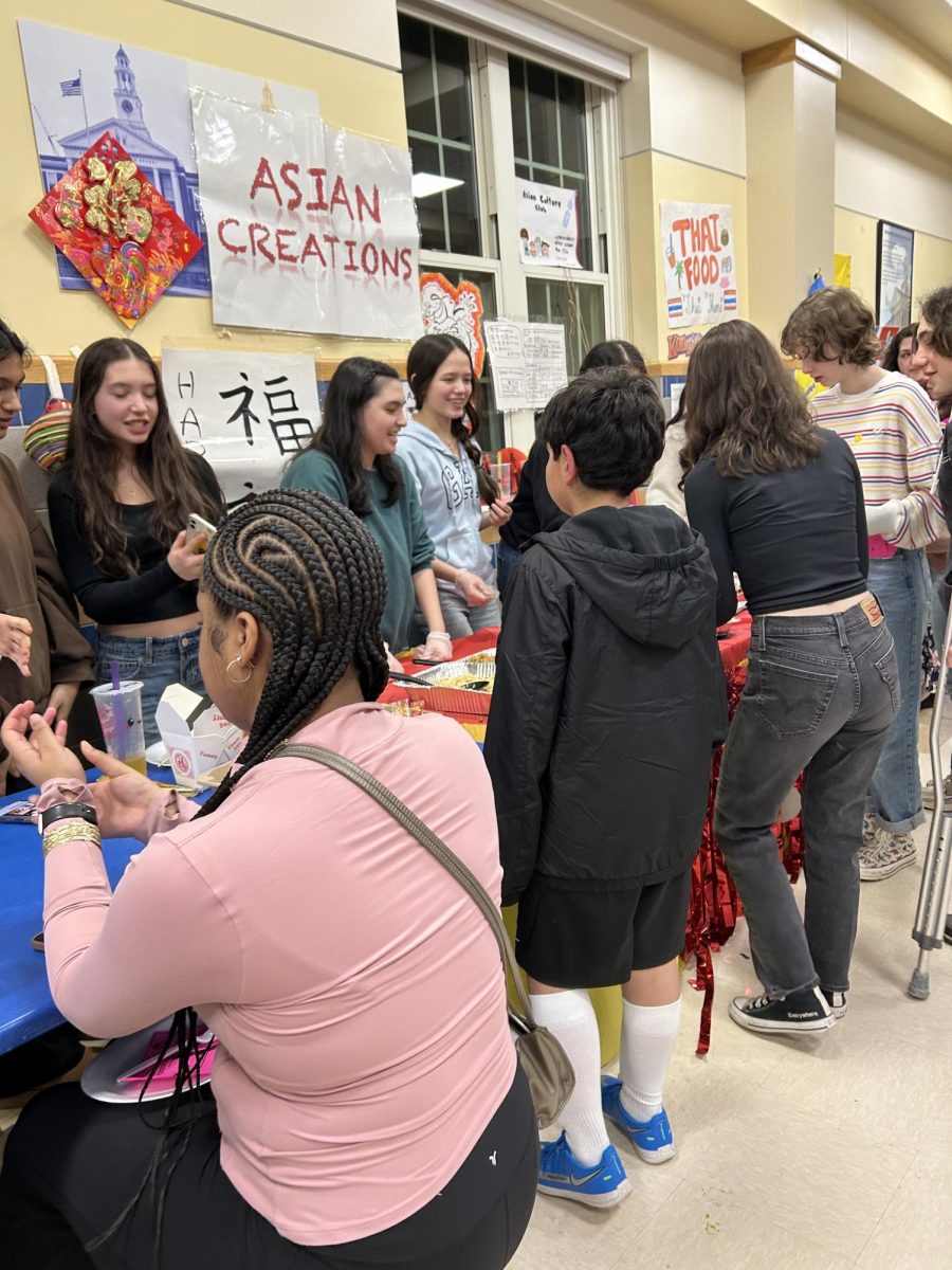 Many interested students flocked to the ACC stand, hoping to explore new aspects of Asian culture.
