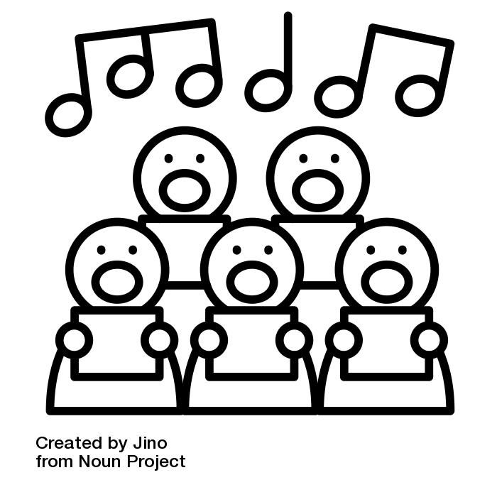 Chorus by Jino from Noun Project (CC BY 3.0)