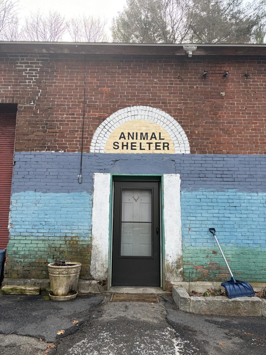 The exterior of Norwood's animal shelter.