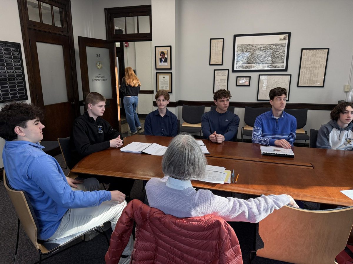 Students met with their professional counterparts