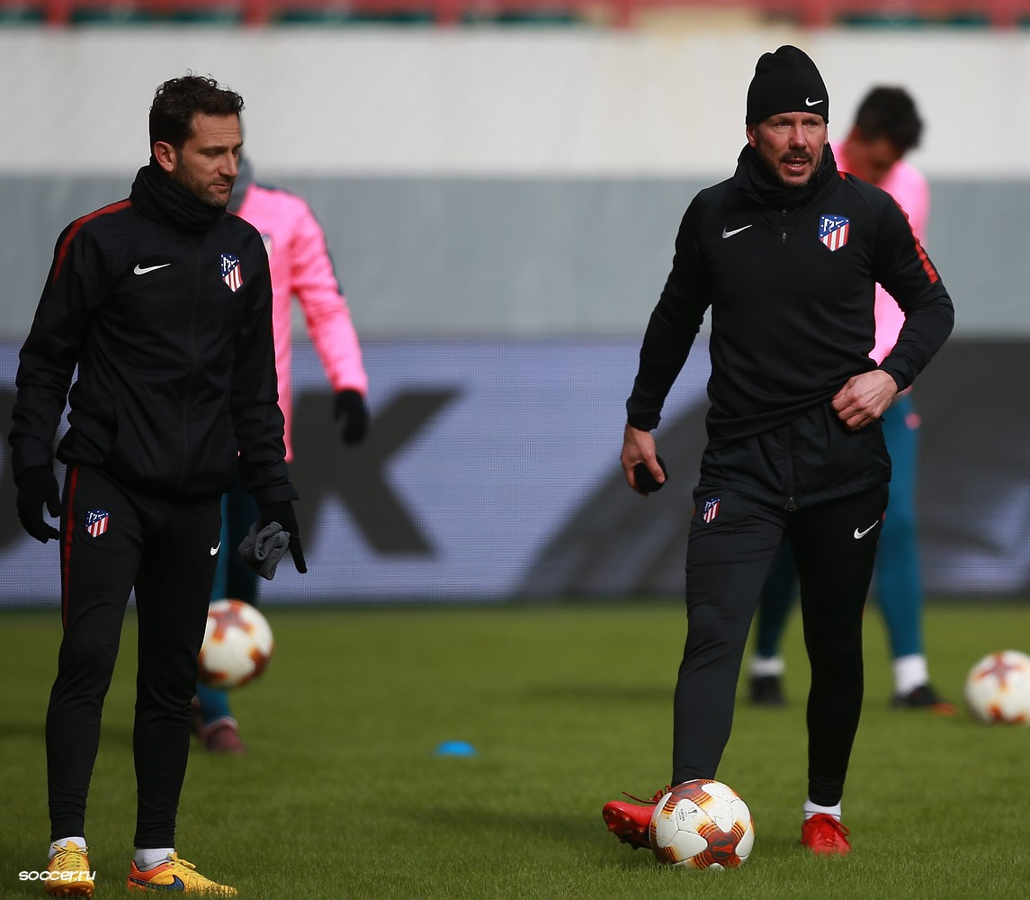 (Left) Madrid midfielder, Koke and (Right) Madrid coach Diego Simeone CC BY-SA 3.0 GFDL, via Wikimedia Commons
