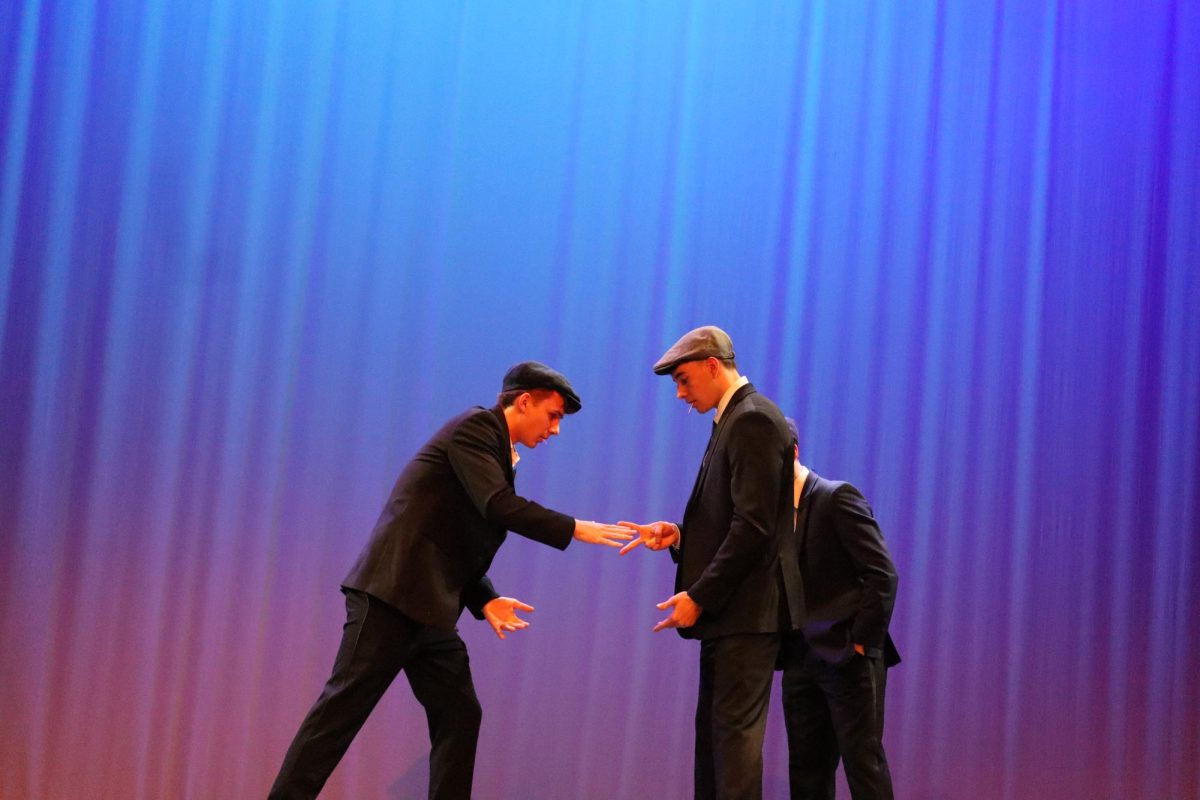 Lucian Gale, Angelo Alves, and Brody P., serving Peaky Blinders realness