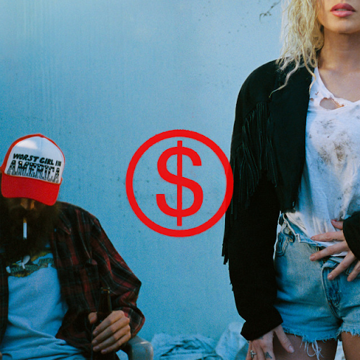 Slayyyter "WOR$T GIRL IN AMERICA" Album Cover
