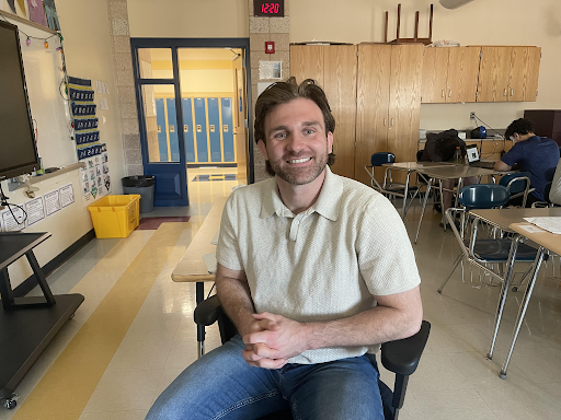 English teacher, Michael Mainuli