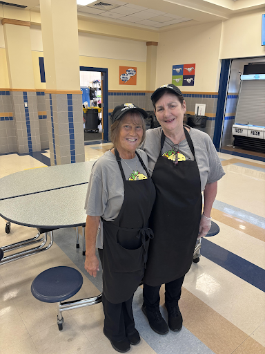(Left) Terri Chisholm, and (Right), Veronica Gordon